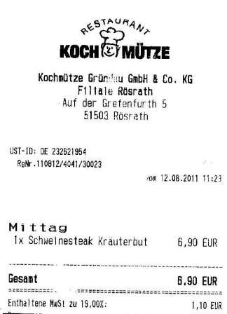 eakt Hffner Kochmtze Restaurant